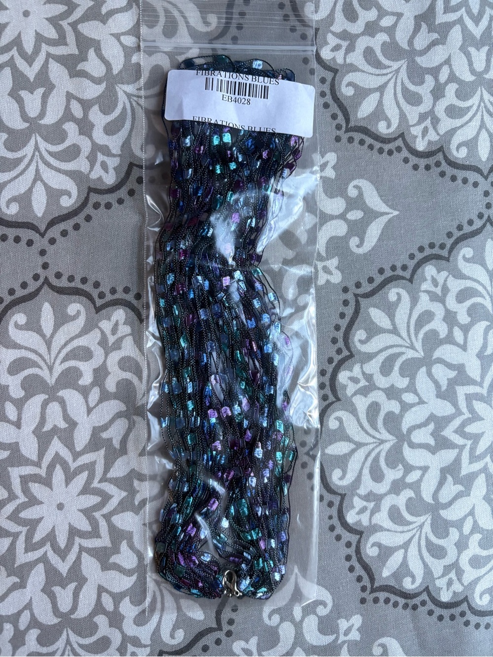 Fibrations Multicolor Ribbon Necklace - Picture 2 of 6